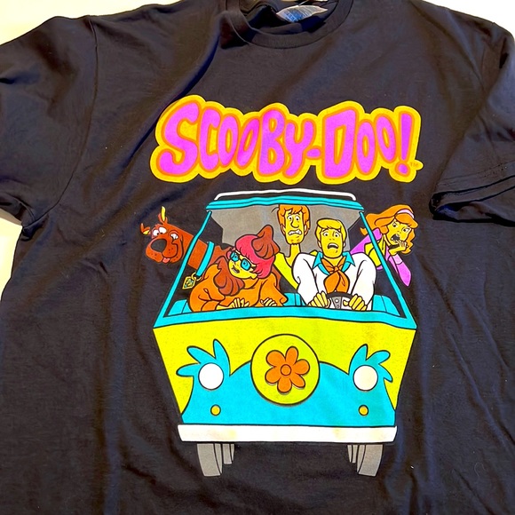 Retro style black, Scooby Doo T-shirt - Picture 1 of 2